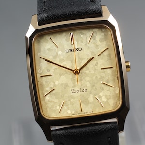 Seiko Dolce Tungsten - Etsy