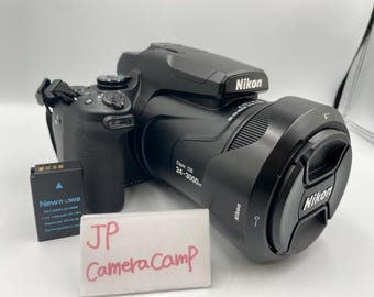 Excellent Nikon Coolpix P1000 Wide Angle Digital Camera Black From JAPAN 0567