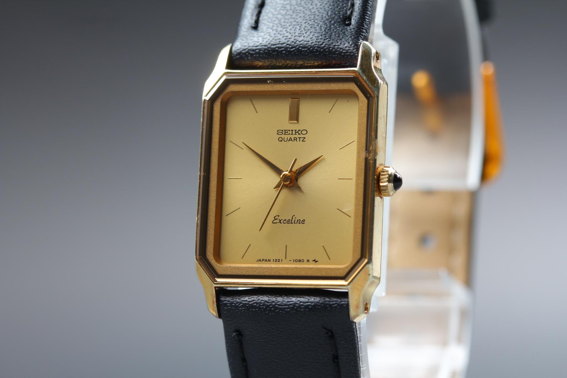 SEIKO　セイコー　EXCELINE　ラウンド　レディース　ウォッチ39 SEIKO - SEIKO セイコー EXCELINE ラウンド レディース ウォッチ61の
