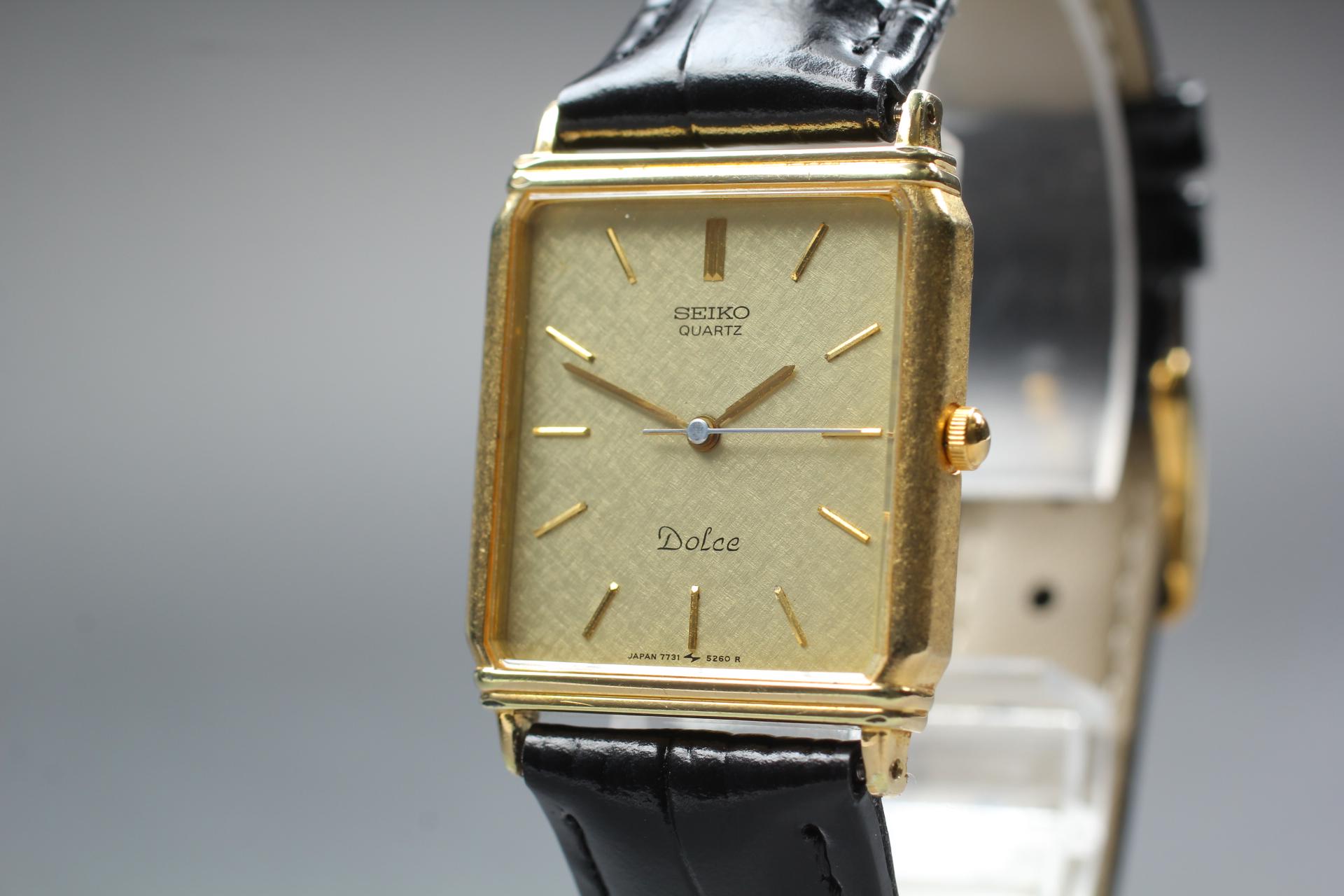 Seiko dolce tank watch - Etsy 日本