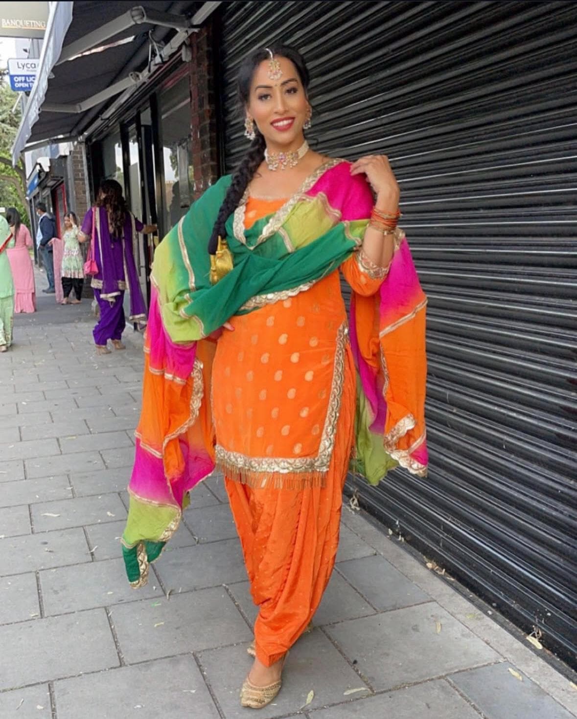 giddha dress designs Punjabi Gidda Dress