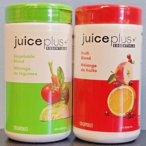 Juice Plus+ Essentials USA - Fruit & Veg Juice Powders(120 ea/240 Caps)