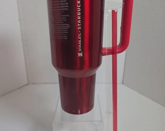 Stanley X Starbucks Holiday Red 40oz Tumbler Limited Edition NEW