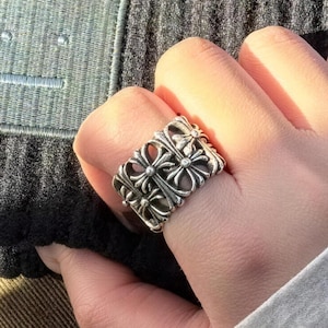 Chrome Hearts Ring Forever - Etsy