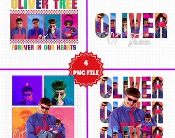 Oliver Tree PNG Design, Pop Rock Music Fan Art (Digital Download)