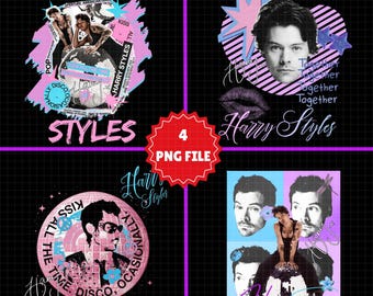Harry Styles Tour PNG Design, grafika na koszulkę koncertową (pobranie cyfrowe)