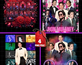 John Mulaney Mister Whatever Tour 2026 PNG-Datei digitaler Download, fertig zum Drucken.