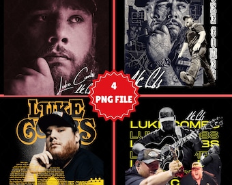 Luke Combs Konzert Png, Country Musik T-Shirt Design (digitale Datei)