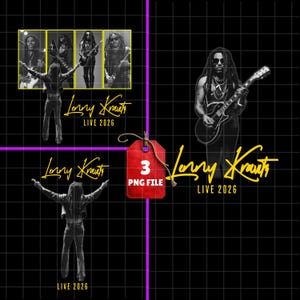 LENNY KRAVITZ レニークラヴィッツ⭐︎直筆サイン ツアー発表記念 レニークラヴィッツ直筆サイン - LENNY KRAVITZ レニー