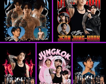 Jungkook PNG File, Jung Kook PNG Art (Digital Download)