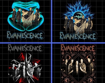 Evanescent tour 2026, Konzert PNG T-Shirt PNG Design Bundle (Digitaler Download).