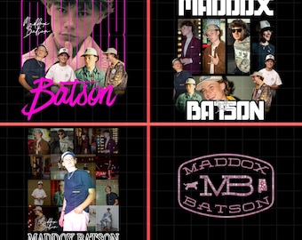 Maddox Batson PNG-Datei: T-Shirt Druck bereit (digitaler Download)