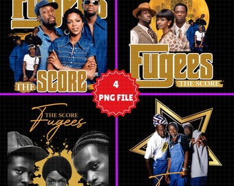 The Fugees PNG File T-Shirt Design (Digital Download).