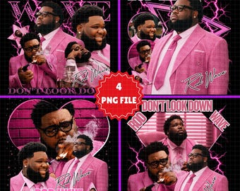Rod Wave 'Don't Look Down Tour 2026 PNG File (Digital Download)