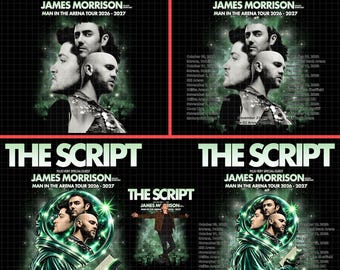 The Script PNG File, Man In The Arena Tour 2026