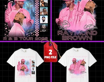 Usher Chris Brown R&B Tour 2026 PNG Design (Digital Download)