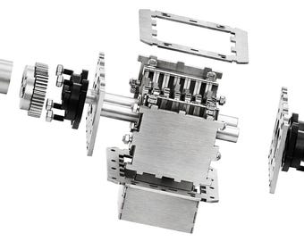 ASP Twin Shaft Shredder Crusher Design: CNC DXF Cutting Files 10MM Blade (Digital Download)