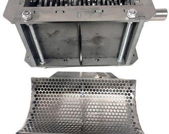 XL 21-Blade Single Shaft Shredder, CNC Cut DXF (Digital Download)