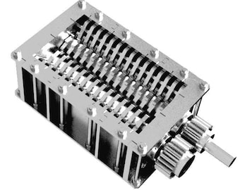 Industrial Twin Shaft Shredder-Crusher (cnc, dxf, step Files) (Digital Download)