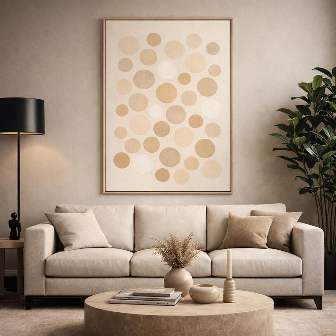 Sand Dot Wall Art Digital Download - Etsy