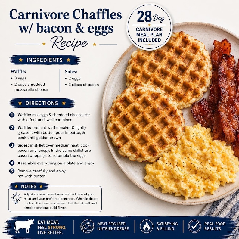 Animal Based Eating Plan Carnivore Diet Program Digital Download 28 Day Meal Prep Guide Complete Grocery Shopping List Printable Recipe Planner Bundle Daily Food Tracking System Organized Meal Schedule Instant Access Nutrition Program