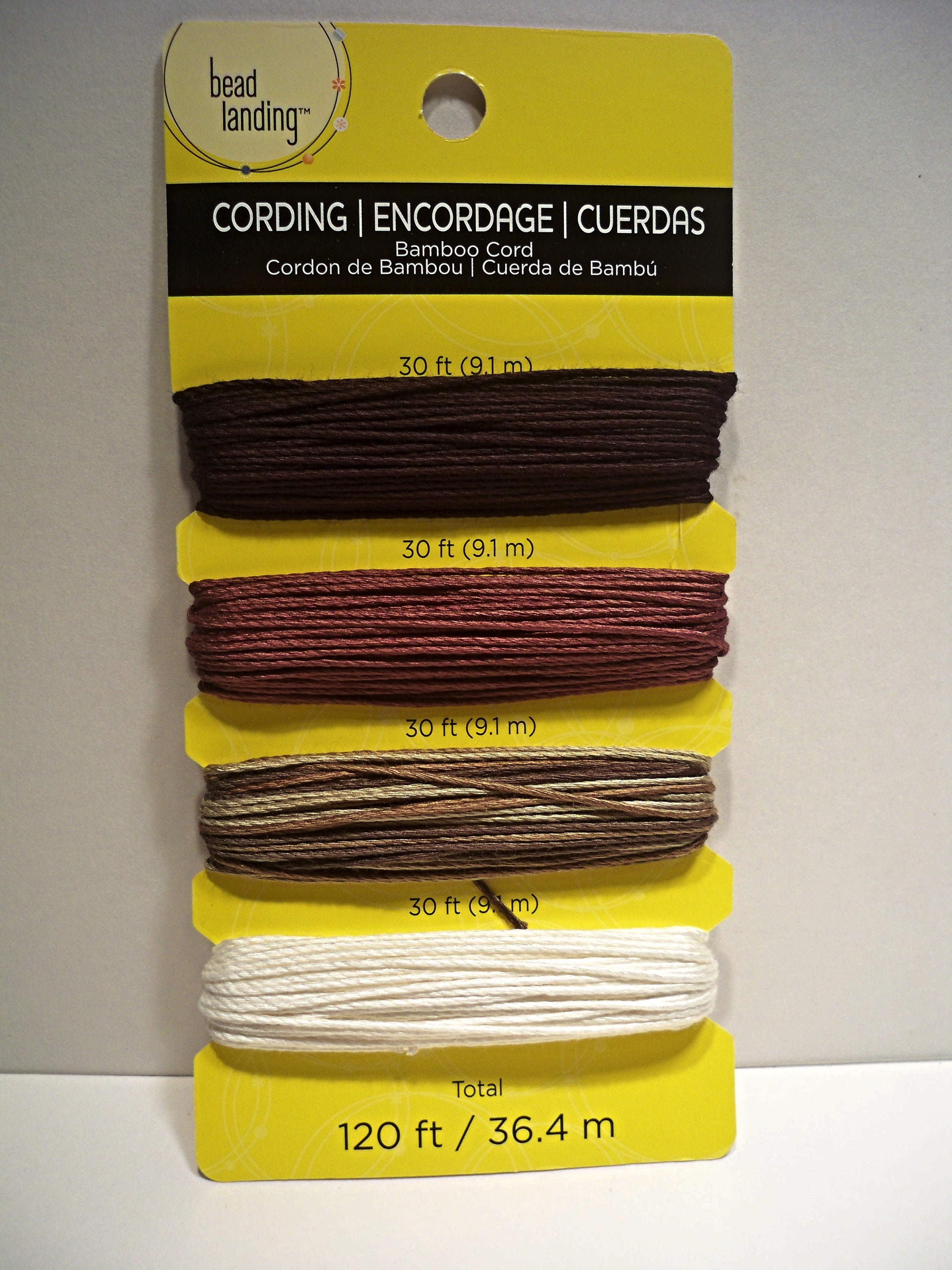 1mm Stringing Elastic Cord by Bead Landing in White | 5 | Michaels
