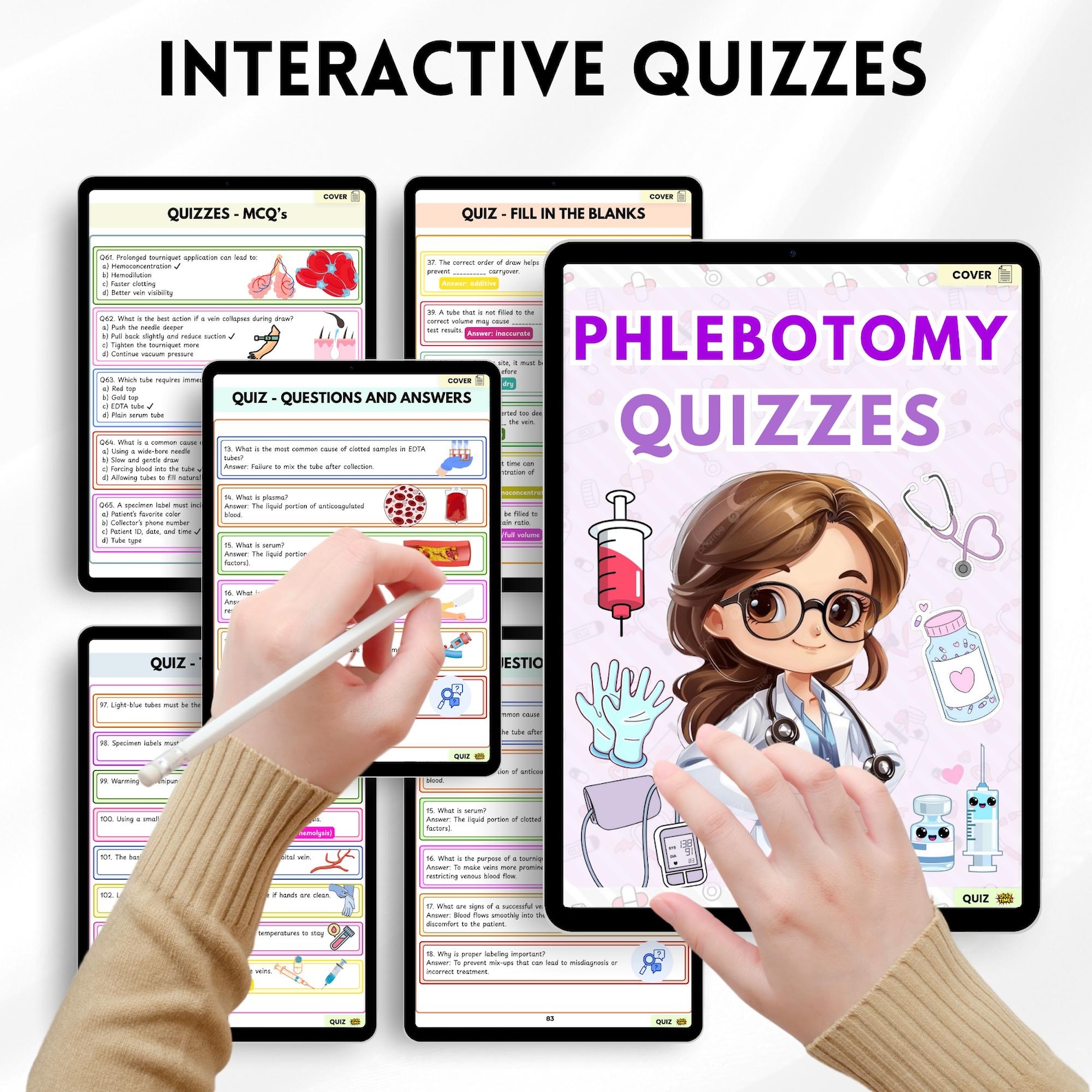 Phlebotomy Study Guide PDF | Blood Draw & Nursing Study Aid | Lab ...