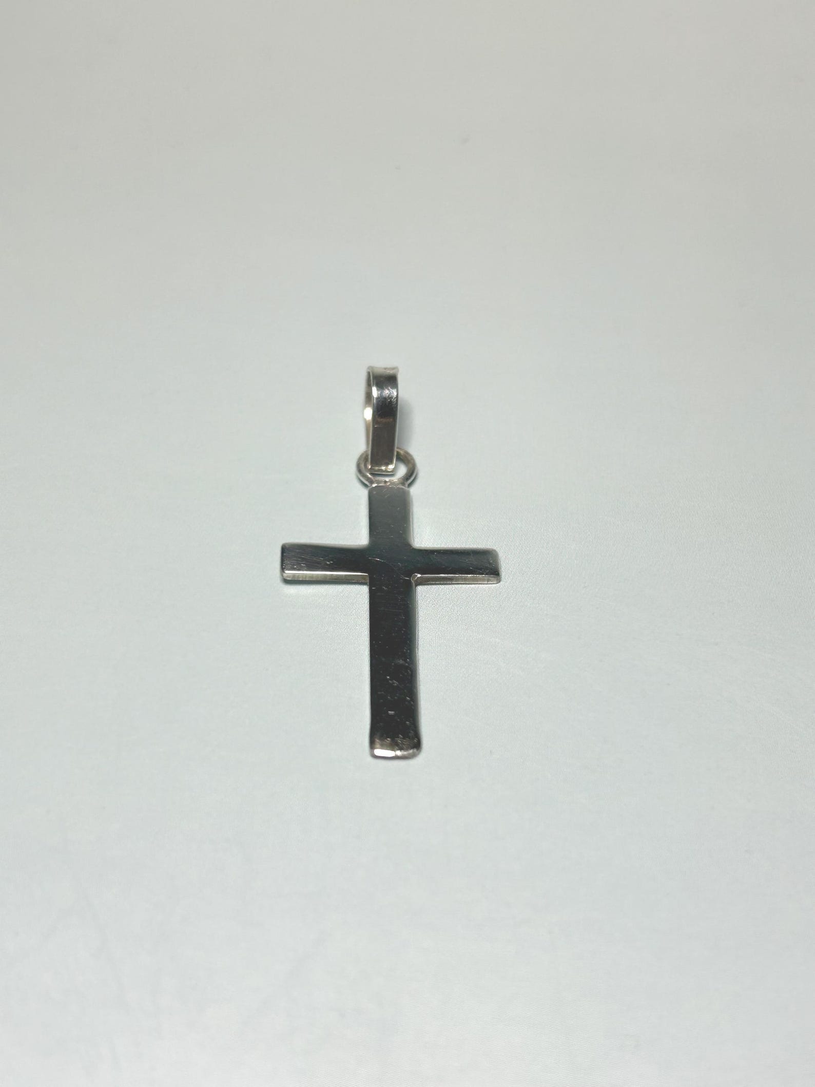 Handmade Sterling Silver Cross Pendant: Religious Unisex Jewelry - Etsy
