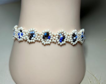 Huichol Beaded Bracelet: Artisan Mexican Jewelry, Adjustable