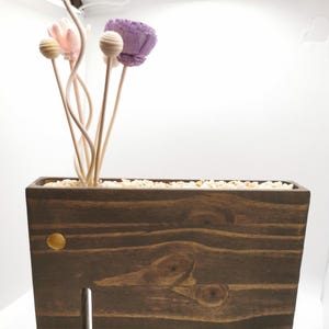 Profumatore Ambiente, Diffusore Oli Essenziali in Legno a forma di Elefante. Decorazione artigianale, Idea regalo. Handmade wood