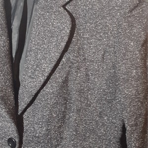 Vintage 90s Liz Claiborne, Jacket, blazer, tweed, boyfriend, Sleek, size 14