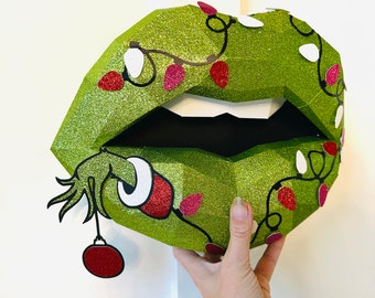 holiday green Inspired lips