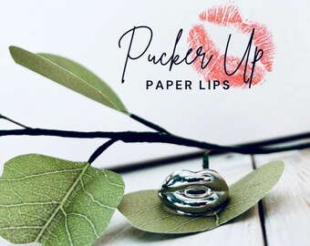 Chucky Stainless Steel Lip Shaped ring