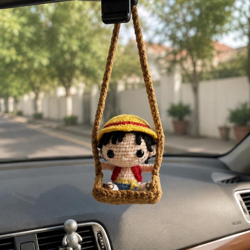 One Piece Anime Car Decor - Etsy