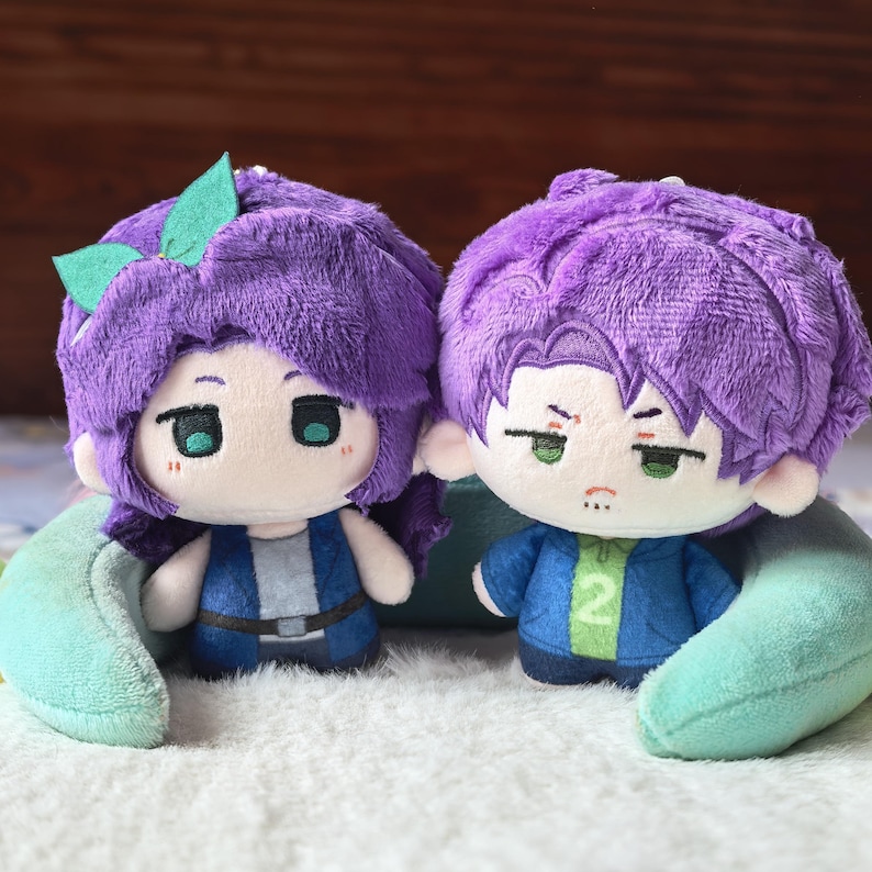 Portachiavi di peluche NPC di Stardew Valley Sebastian Sam Shane Abigail, regalo immagine 5