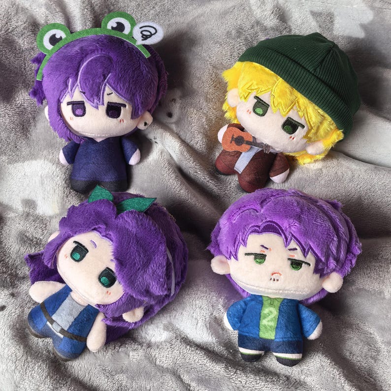 Portachiavi di peluche NPC di Stardew Valley Sebastian Sam Shane Abigail, regalo immagine 1