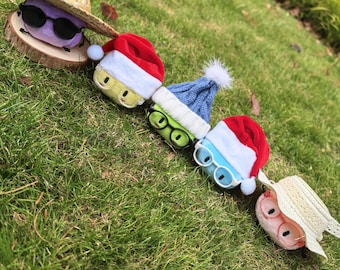 Portachiavi di peluche Stardew Valley Junimo della serie Dress Up