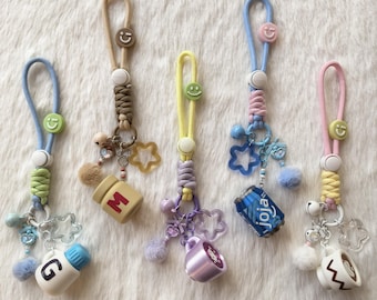Stardew Valley Keychain Charm Joja Cola Stardrop Tea Milk Coffee 3D Printed Pressable Fidget