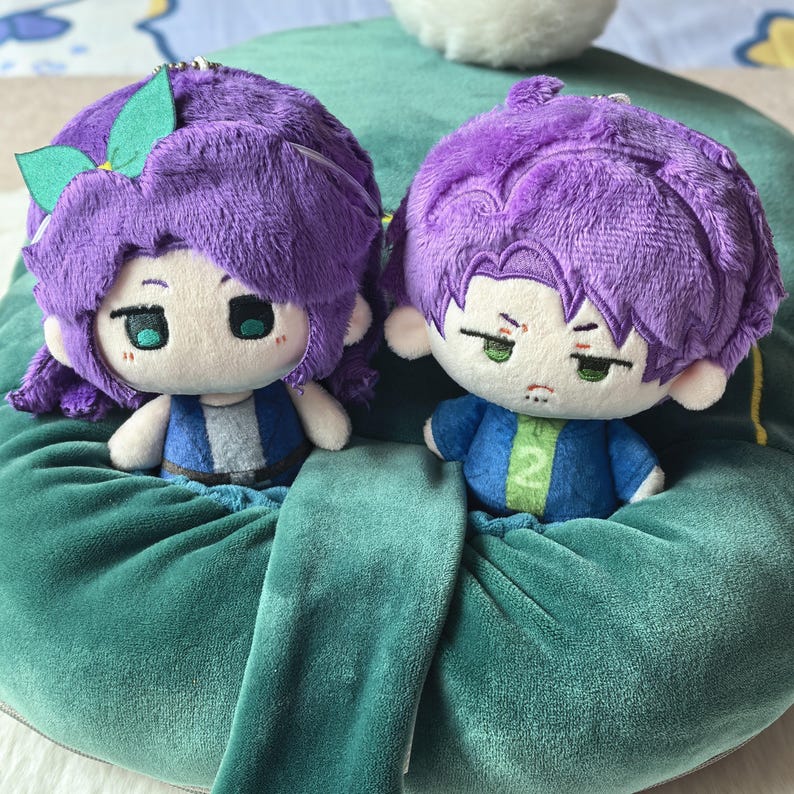 Portachiavi di peluche NPC di Stardew Valley Sebastian Sam Shane Abigail, regalo immagine 7