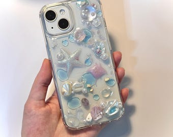 Water drop handmade phone case