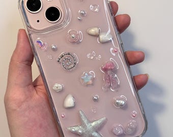 Jellyfish handmade phone case