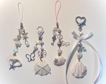 ocean phonecharms and keychains
