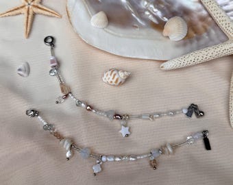 starry double real freshwater pearl bracelet