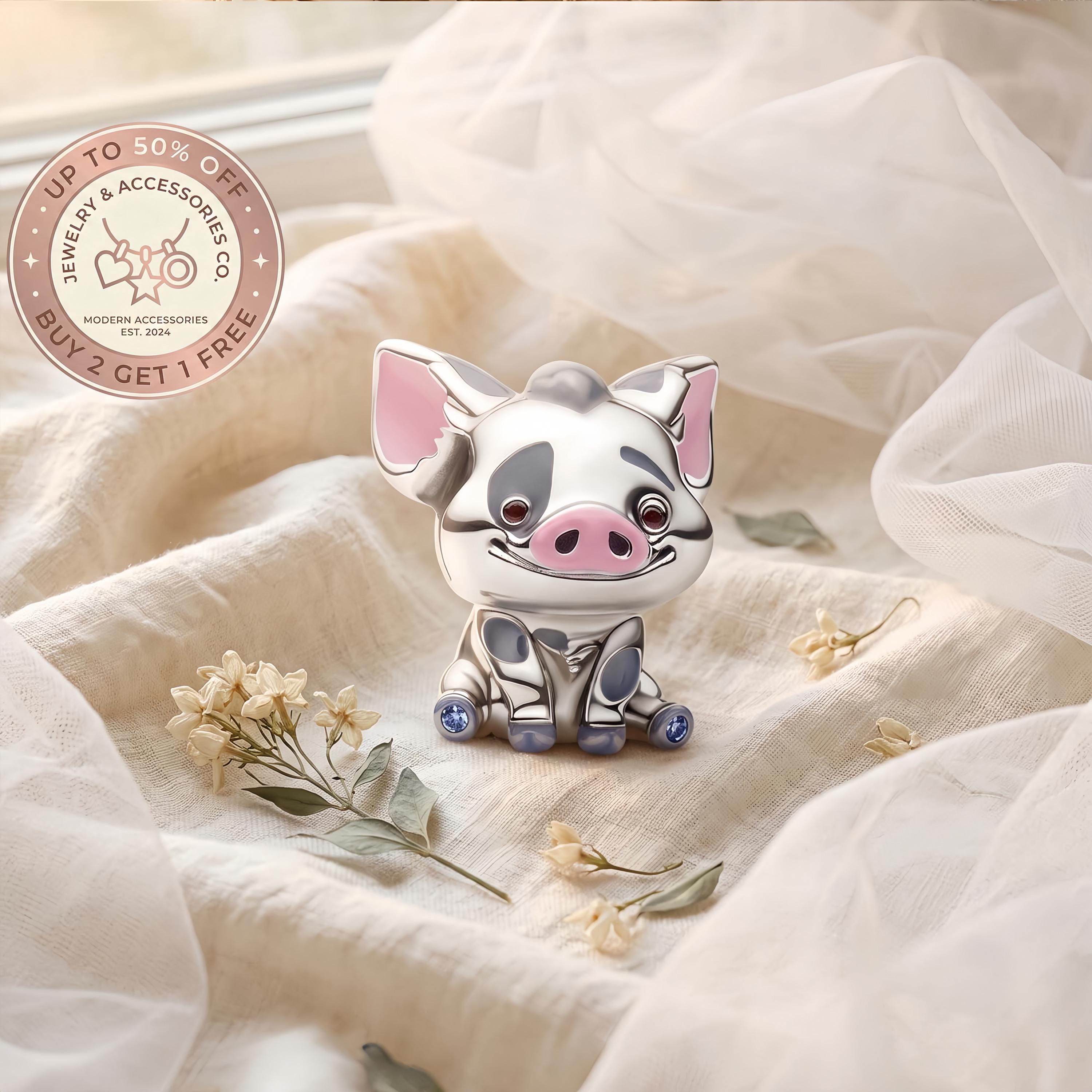 Pandora pig charm - Etsy 日本