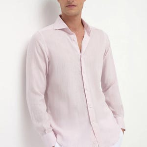 slim fit dress slacks Tristan merino shirt