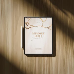 Mindset Shift Journal | Interactive PDF for Journaling + Guided Audio Mediations (Digital Download)