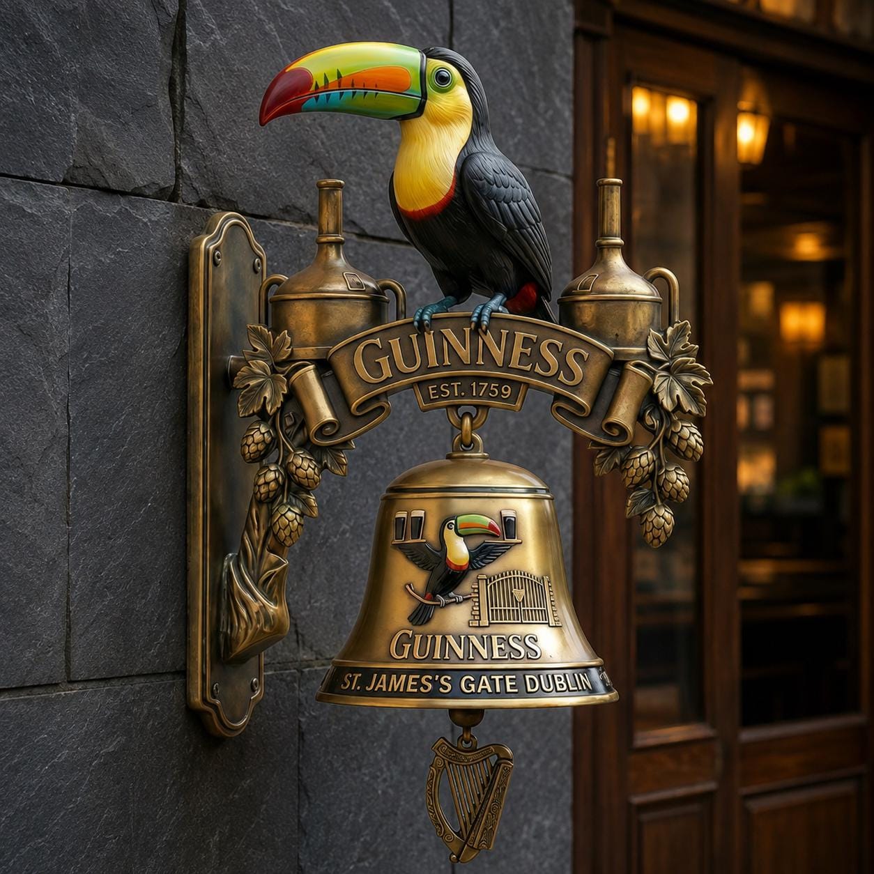 Toucan Guinness Sign - Etsy