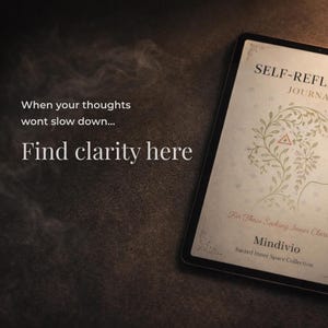 Diario de autorreflexión: diario guiado de claridad interior y atención plena (PDF imprimible)