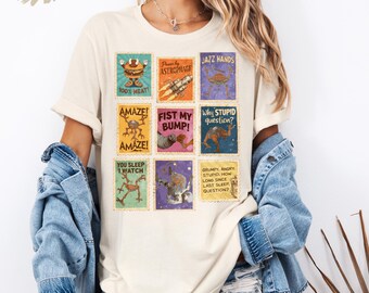 Retro Collage Shirt Vintage Graphic Tee Funny Nerd Shirt Weird Humor Shirt Aesthetic Vintage Tee Quirky Graphic Shirt