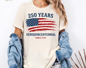 America 250 Shirt, 4th of July 2026 Shirt, USA Flag Shirt, Patriotic Shirt, 250 Years Shirt, Independence Day Tee, American Flag Shirt